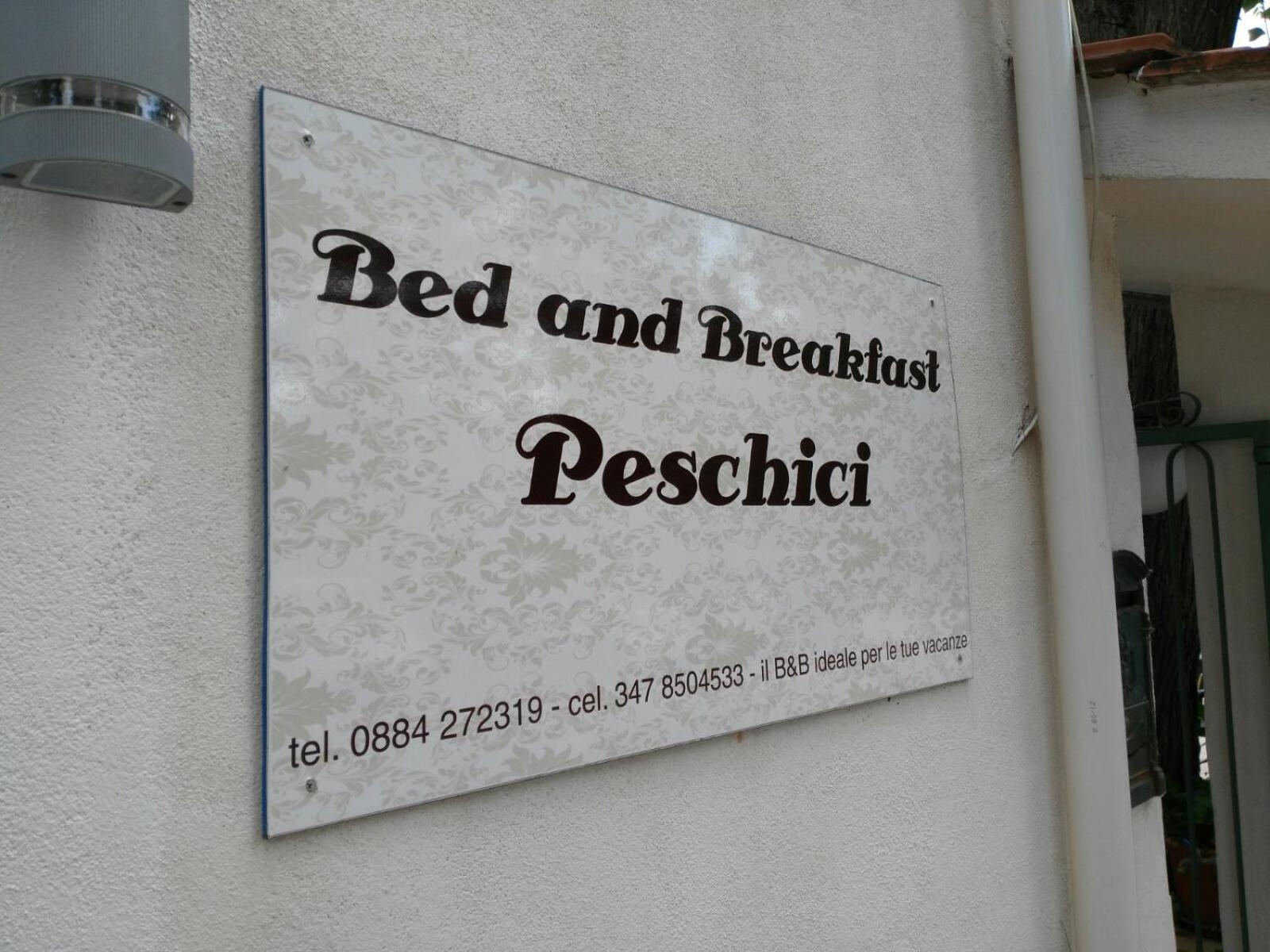 B&B Peschici Rooms Экстерьер фото